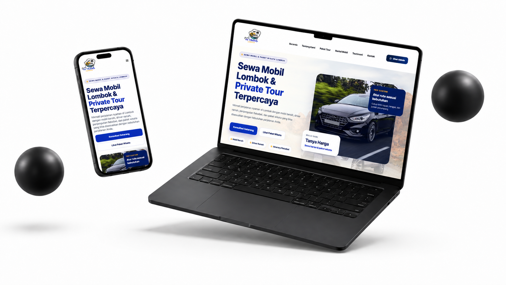 Rent Car Website