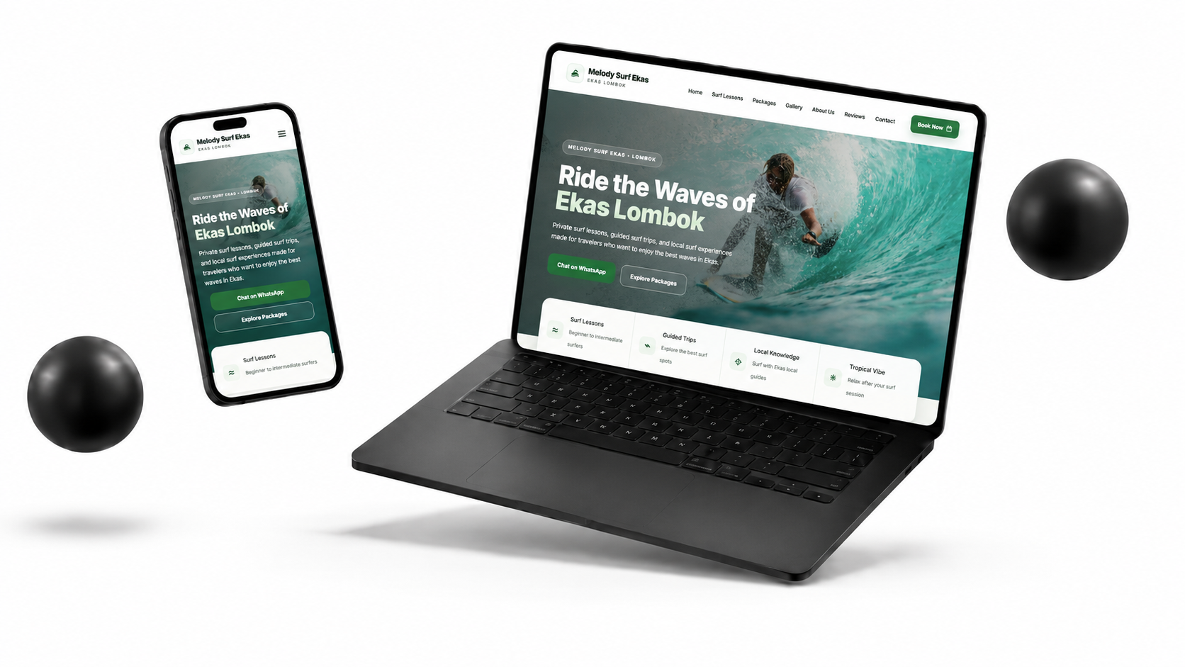 Homestay Surf Website