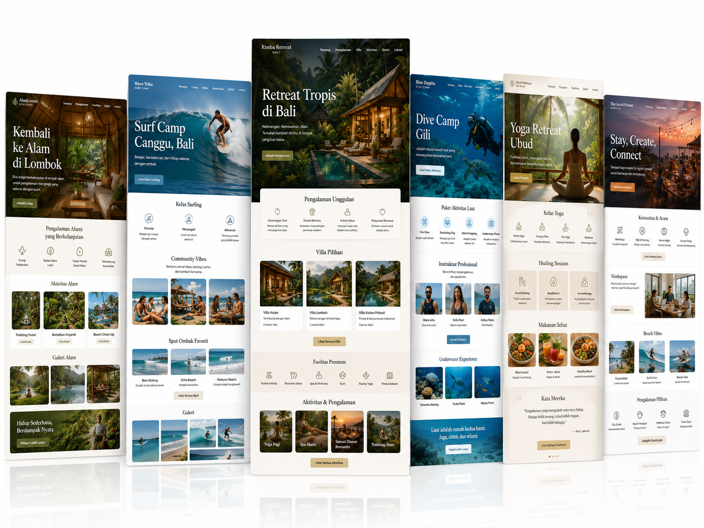 Portfolio visual website 1