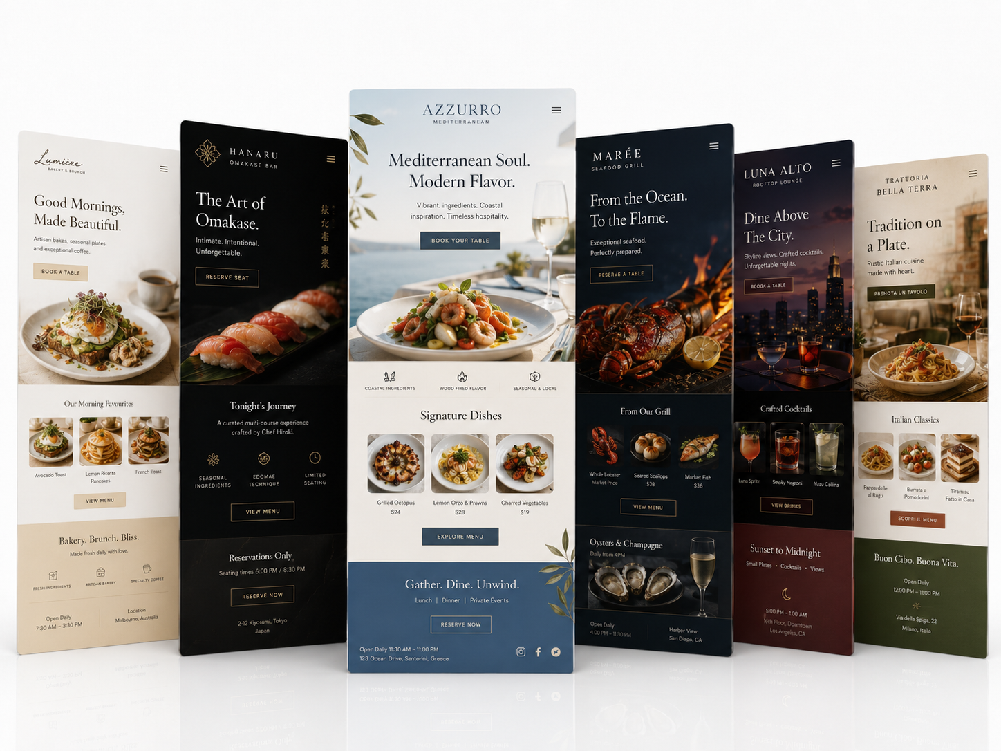 Portfolio visual website 7