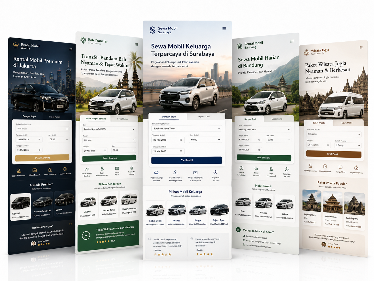 Portfolio visual website 5