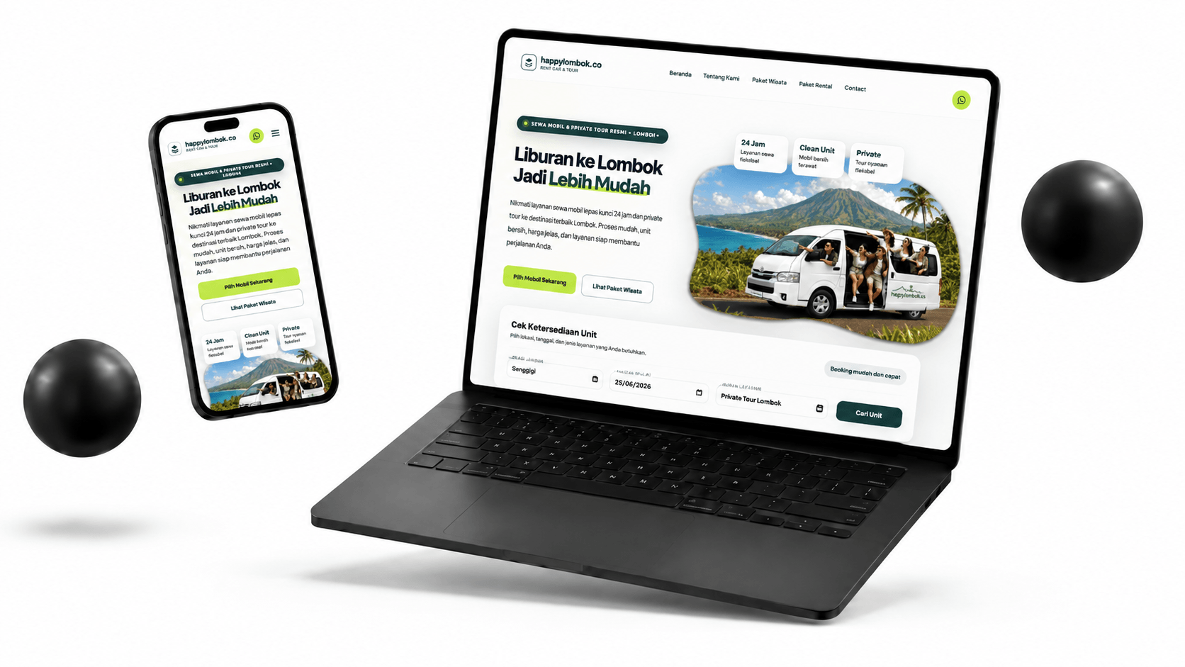 Rent Car Website